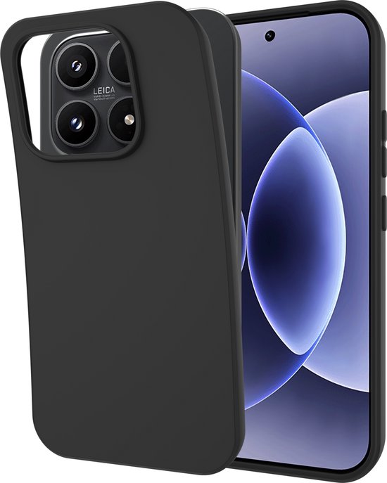 Just in case Soft Design Xiaomi 17 Back Cover Zwart