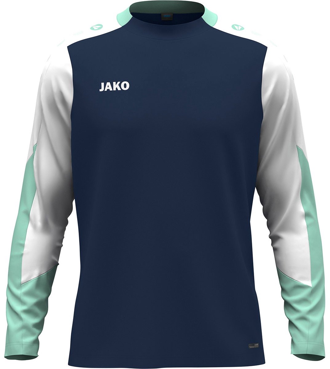 Jako Dynamic Longsleeve Kinderen - Marine / Wit / Munt | Maat: 116
