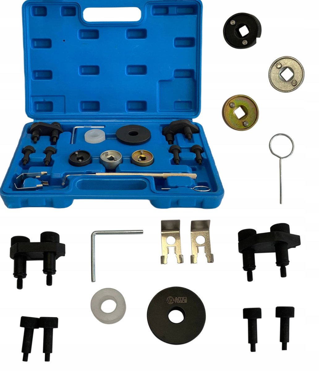 AMD TOOLS Professional - Distributie Afstelgereedschap - VAG 1.8 & 2.0 TSI / TFSI - EA888 Kettingmotoren - 11-Delig