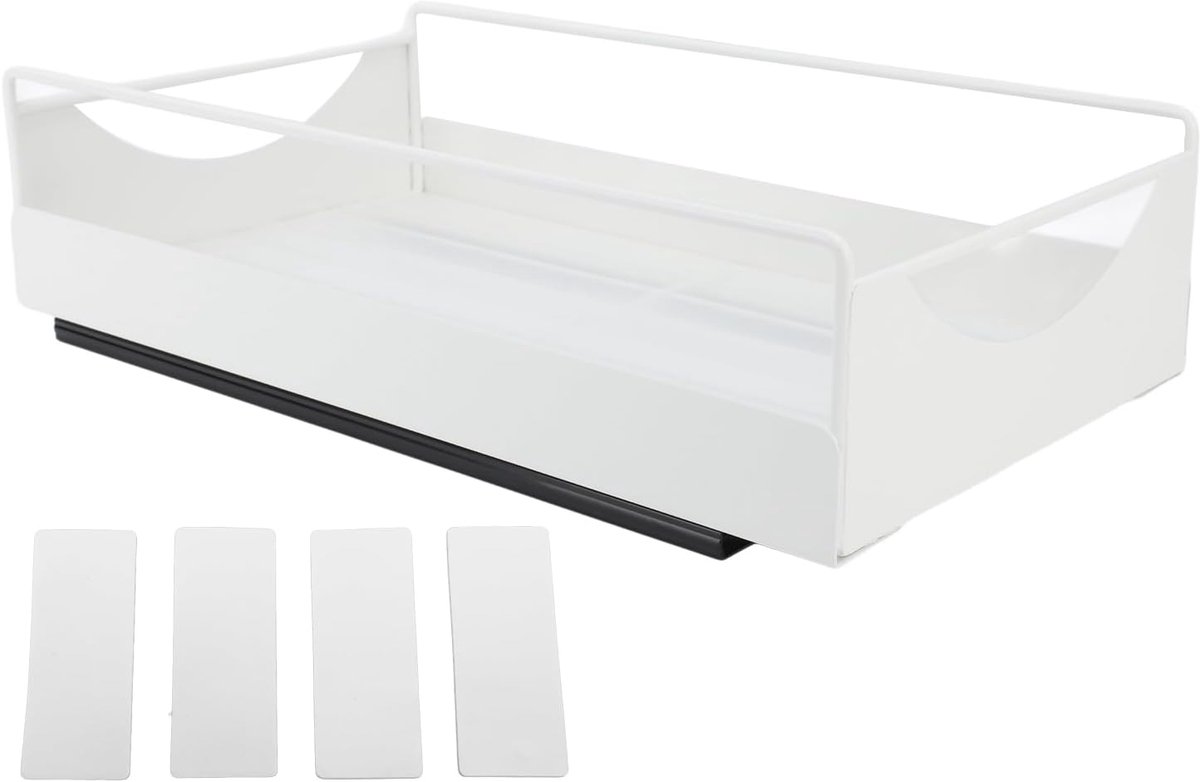 Kast Organizer - Uittrekbare Lade - Keuken Opbergen - Soepel Glijdend Systeem - 42x25x13cm