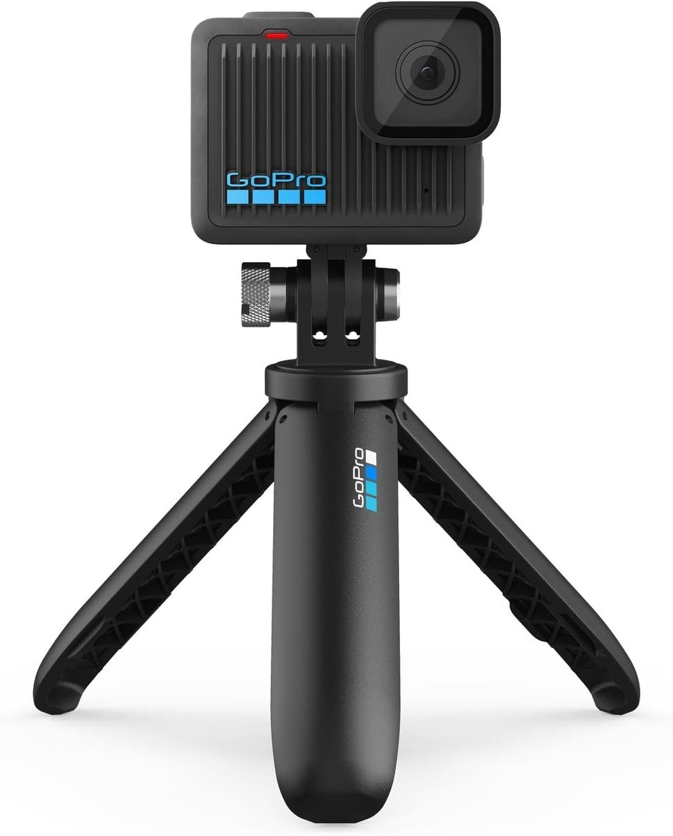 Mini Statief - Verlengstok - Reizen Fotografie - Compact Ontwerp - 117 cm Gevouwen - Zwart