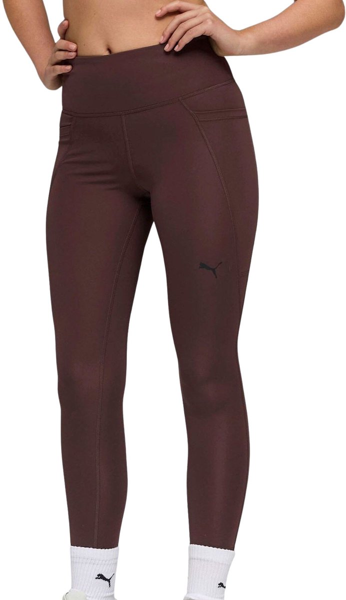 Puma Tad Essential High Waist 7/8 Tight Dames Bruin