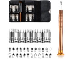Daity 25-in-1 Universele Schroevendraaierset — Reparatieset voor DJI Mavic 2/2S - Phantom 3/4/4 Pro - Mavic 2/3 - Mini 2/SE/Mini 3 Pro - Spark - Avata-drones en andere elektronische apparaten
