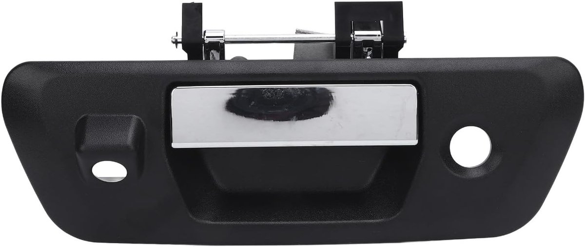 Allecto - Achterklephandgreep auto - Achterdeur handgreep - Met cameraboetsgat - Compatibel met Navara NP300 - 2015 - 2017 - 2018+