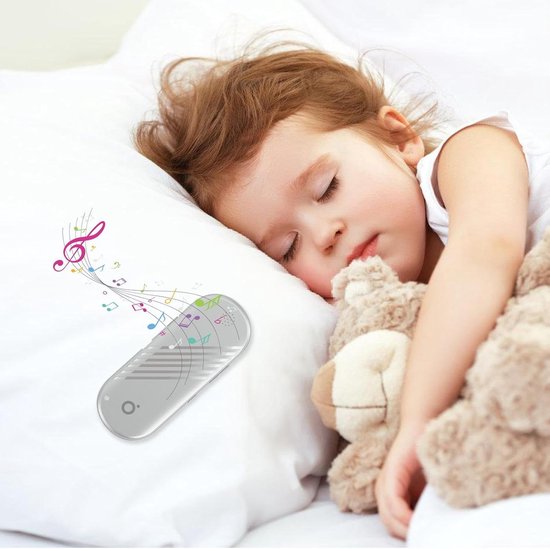 Kussen Luidspreker - Slaap Audio - Rustig Slapen - Botgeleiding Technologie - 13.2 x 5.2 x 1 cm - Wit — afbeelding 5