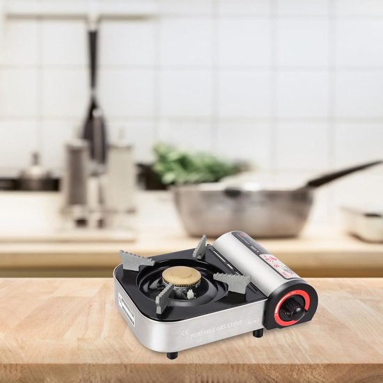 Camping Kookbrander - Draagbare Cassette - Outdoor Koken - Elektronische Ontsteking - 25 x 17 cm van Camping — afbeelding 4
