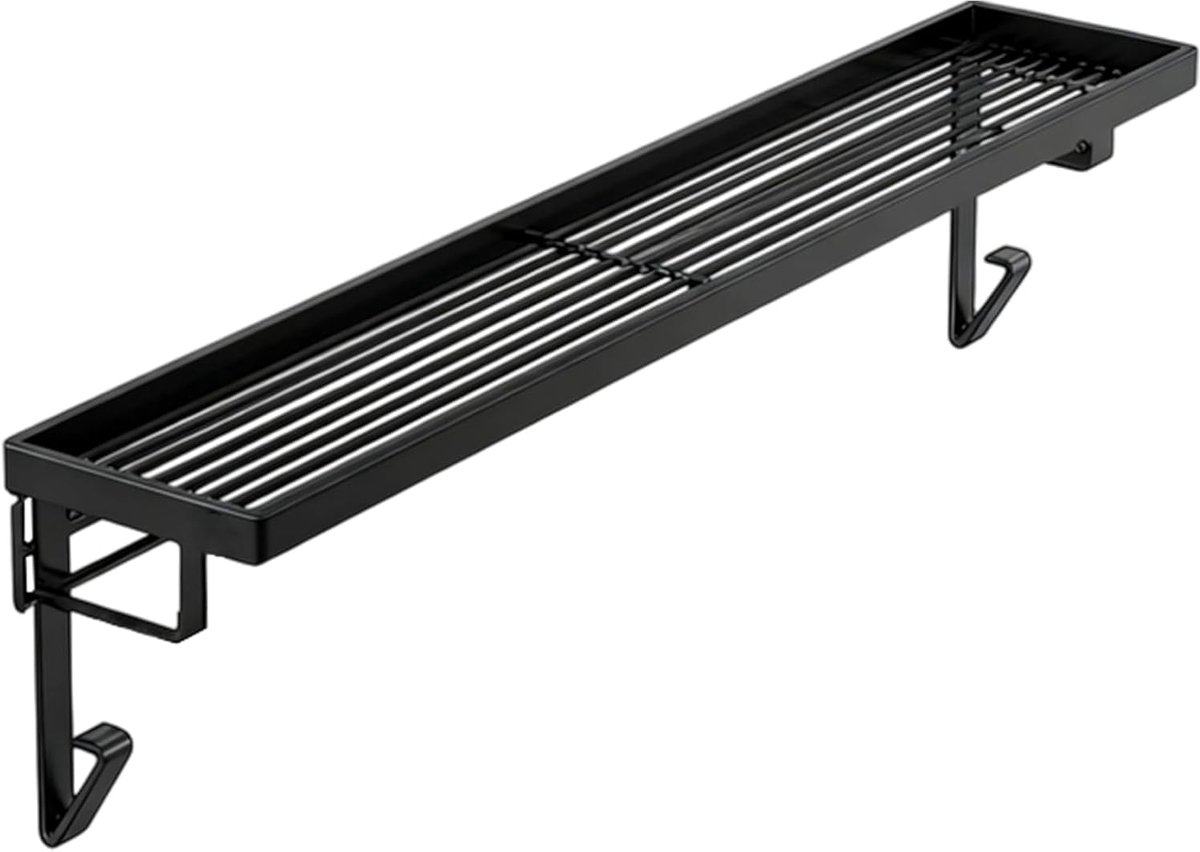 Radiator Opbergrek - Verwarming Organizer - Extra Ruimte - Eenvoudige Installatie - 50x12x7cm - Wit