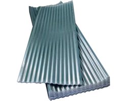 Dakpanelen - Golfplaten - Dakbedekking - Slagvast en UV-bestendig - 0.9x0.6m - Transparant