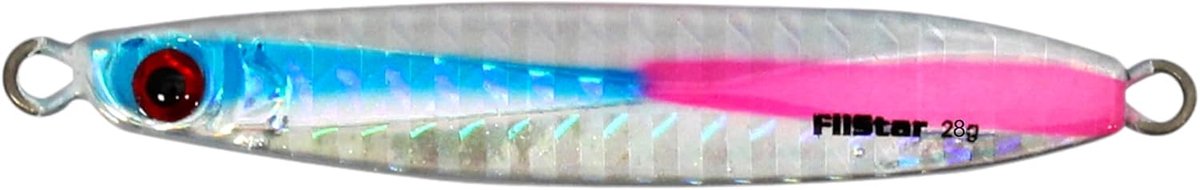 Vis Aas - Kunstaas Dobber - Zeevissen Diep - UV Coating Zichtbaar - 7.5cm 28g - Nikkel Roze