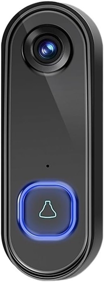 Video Deurbel - Slimme Intercom - Beveiliging Thuis - 1080P HD Camera - 166° Groothoek