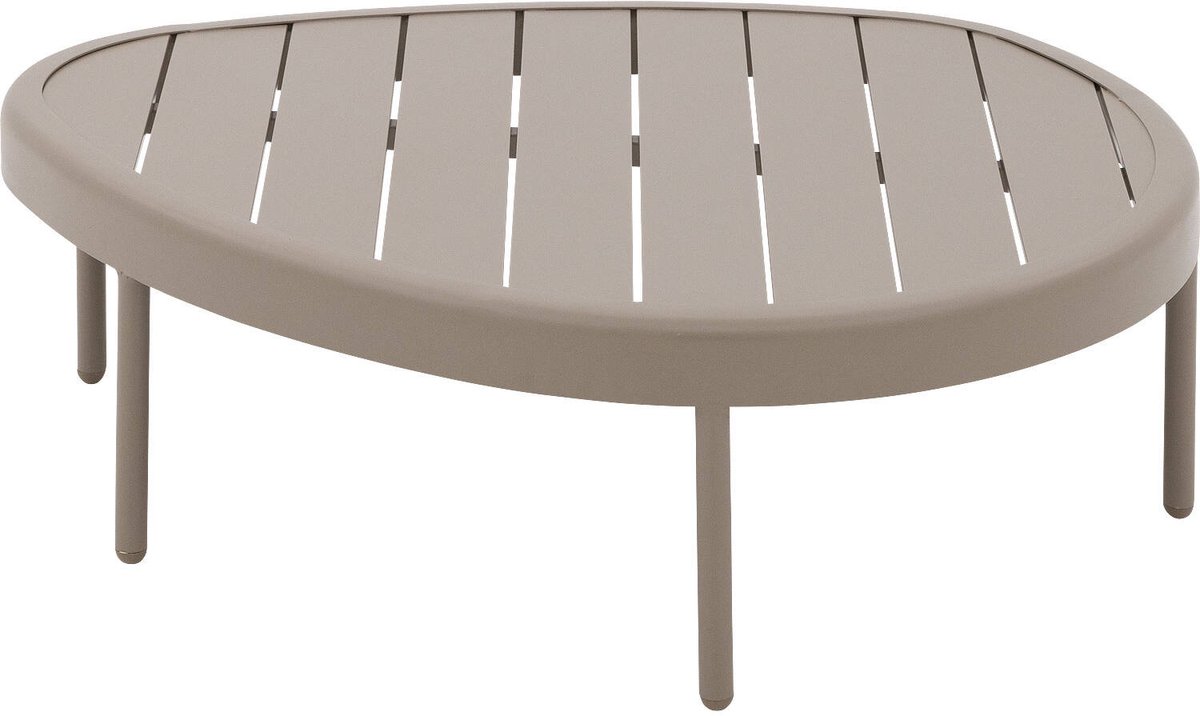 Goossens Salontafel Voor Buiten Pien - Aluminium - Bruin