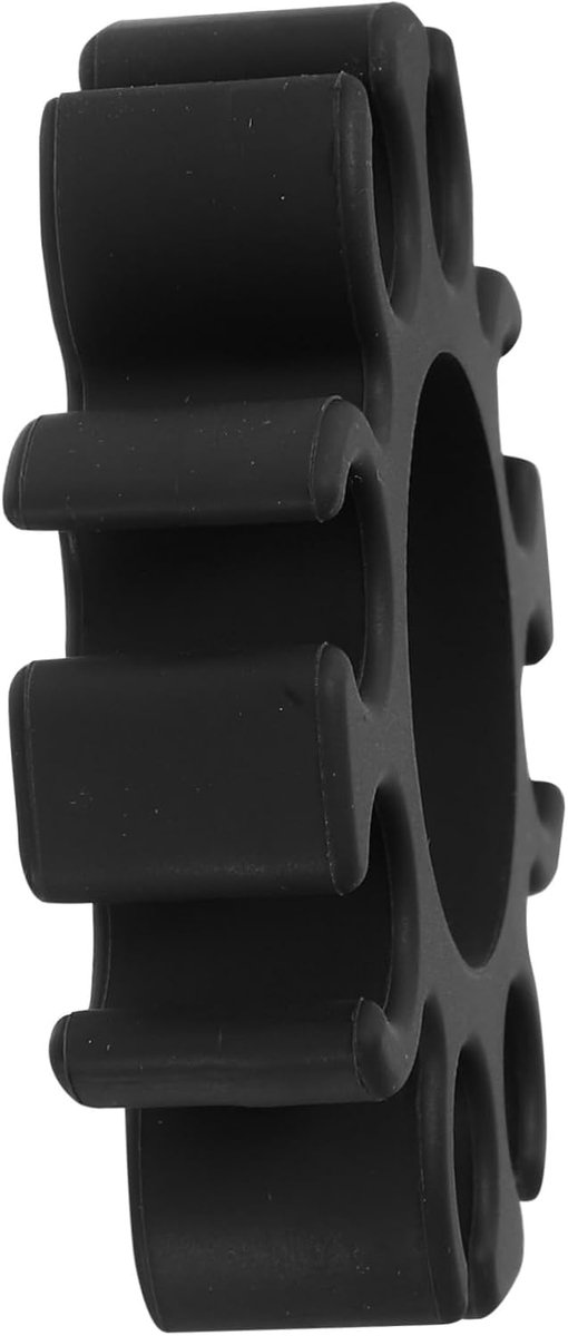 Drumstok Houder - Percussie Accessoire - Muziek Optreden - Flexibel Silicone - 8x8x2cm - Zwart