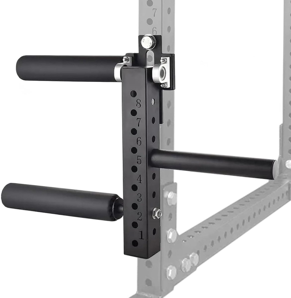 Beenverlenging Krul Machine - Fitnessapparaat Krachttraining - Beenspieren Trainen - 8 Hoogteverstellingen - Max 150 kg