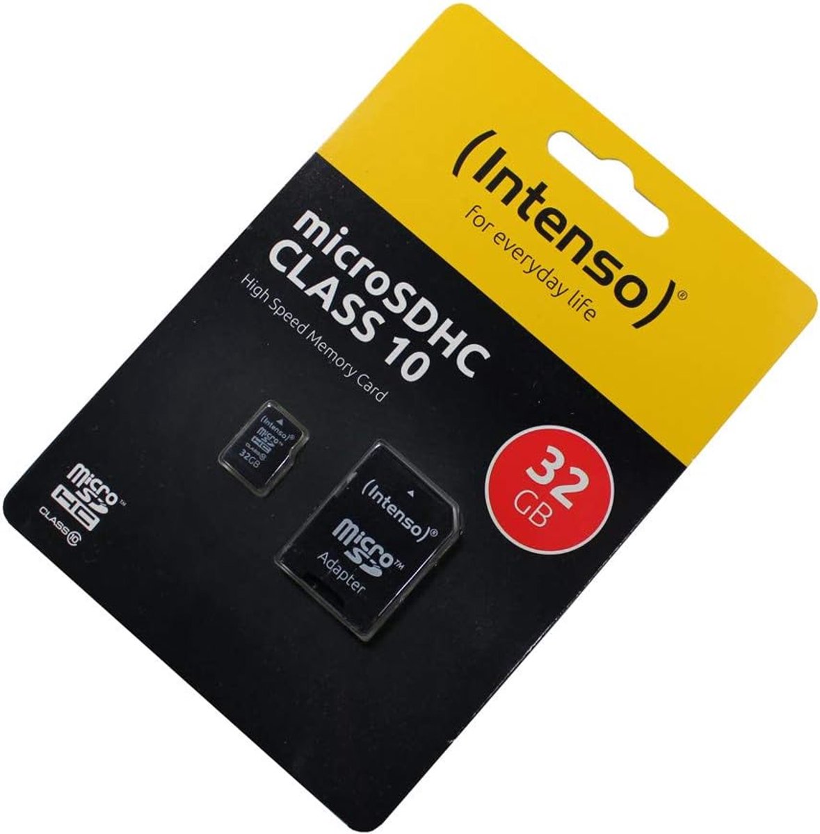 Geheugenkaart 32GB - MicroSDHC kaart - Opslag uitbreiden - Inclusief SD-adapter - Klasse 10
