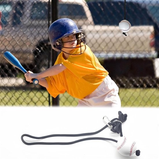 Honkbal Slagtrainer - Oefentrainer Sportartikel - Verbeter Slagvaardigheid - Draagbaar Verstelbaar - 22x14x8cm - Als foto — afbeelding 2