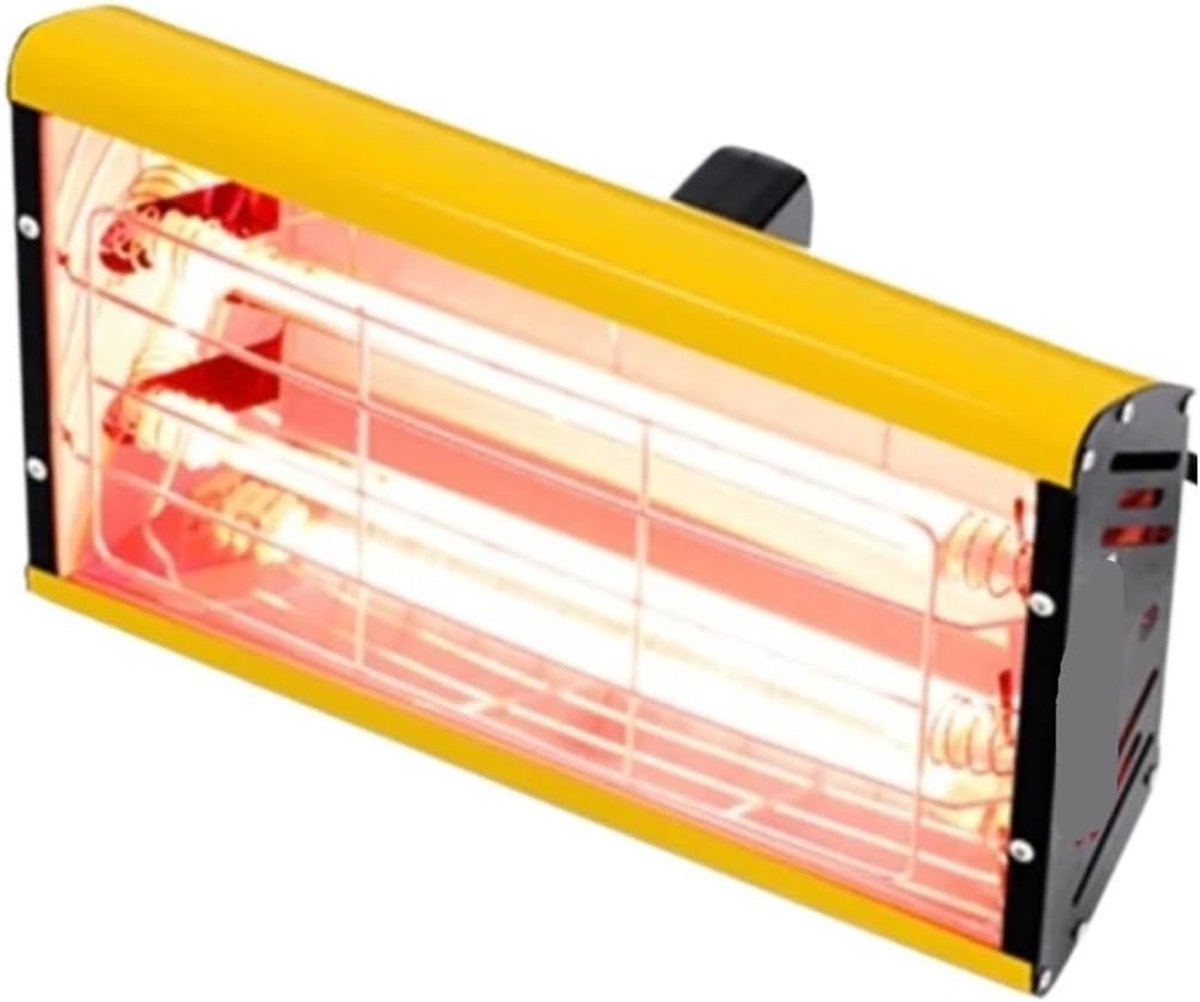 Infrarood Warmtelamp - Lak Droger - Autolak Drogen - Kortegolf Infrarood - 2000W Vermogen