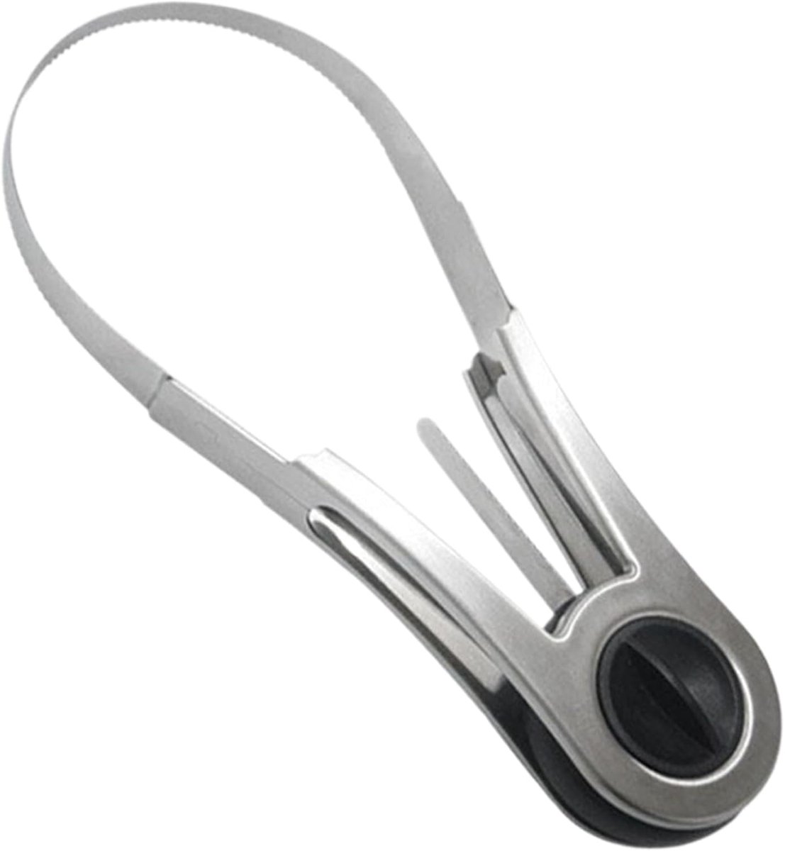 Mango Snijder - Fruit Divider - Snel Fruit Snijden - Roestvrij Staal - 18.5 x 8.5 cm - Zilver