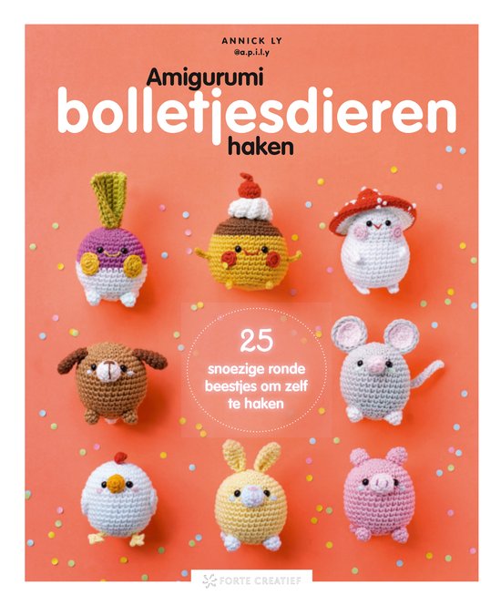 Amigurumi bolletjesdieren haken - cover