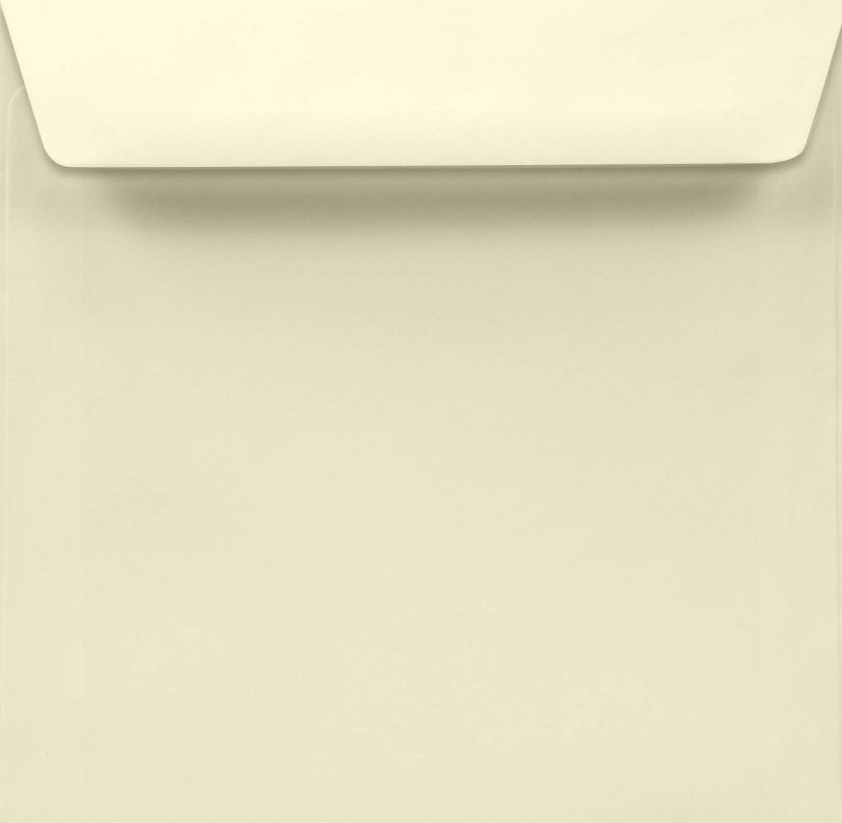 Vierkante Ivoor Enveloppen 156x156mm Glad Papier 100g voor Uitnodigingen en Kaarten