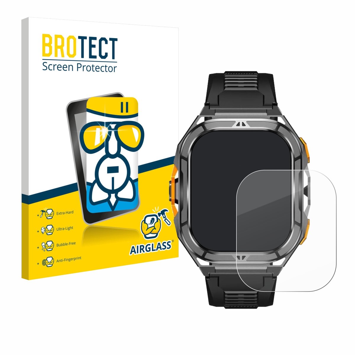 Screenprotector voor Stahlgear Thor 3.0 Beschermglas transparant