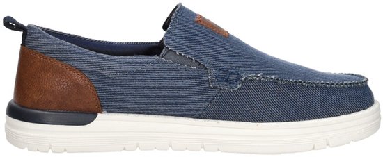 Mustang Sneakers Laag Sportief - blauw - Maat 40