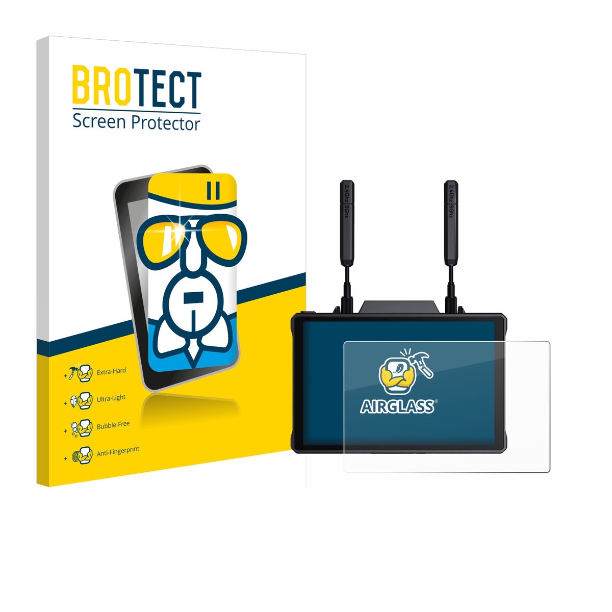 Screenprotector voor Hollyland Pyro 7 Beschermglas transparant