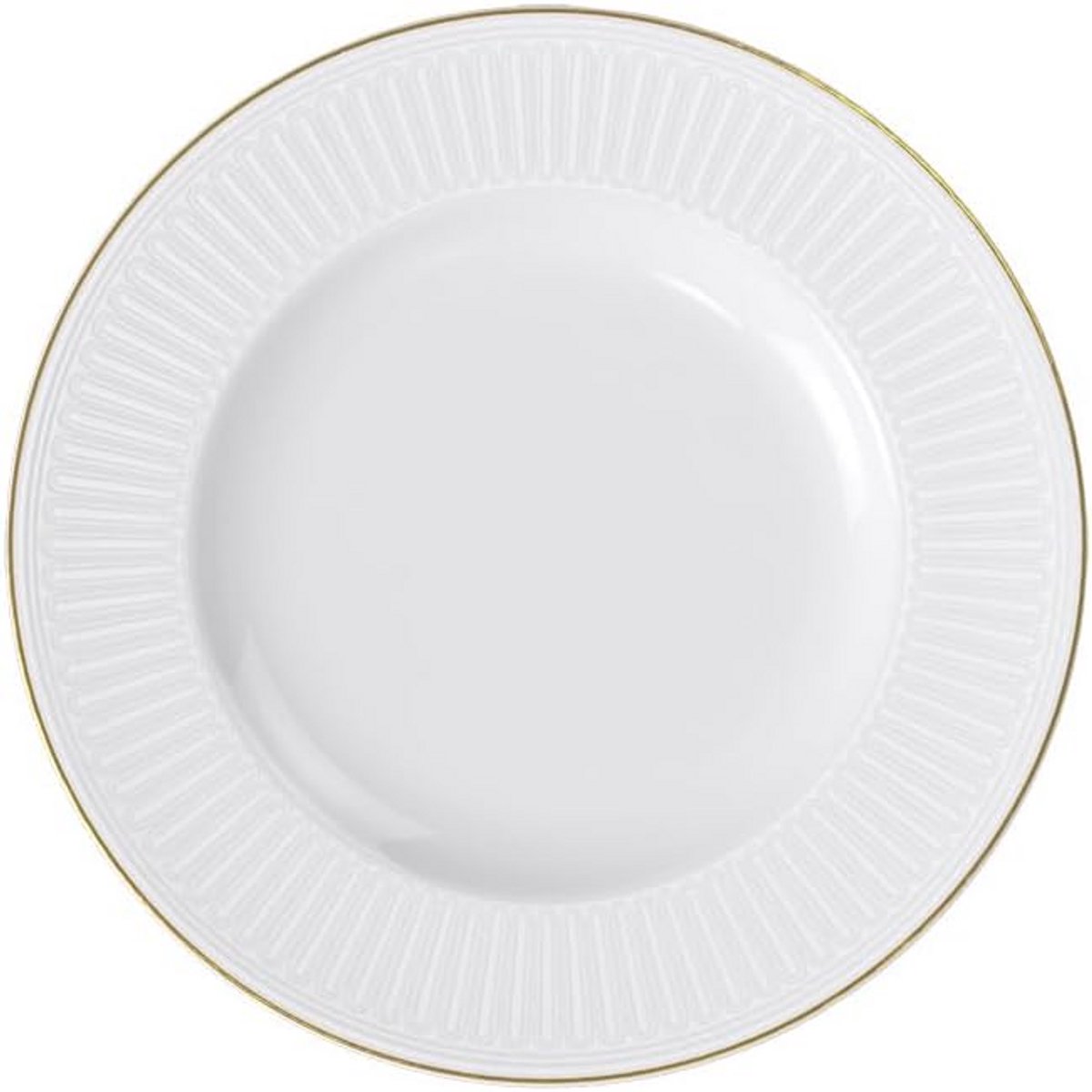 Set van 6 Diepe Borden - Klassiek Porselein Servies