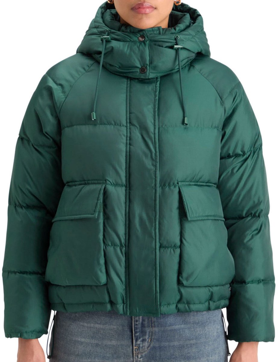 Scotch & Soda SHORT RIPSTOP PUFFER Dames Jas - Maat L