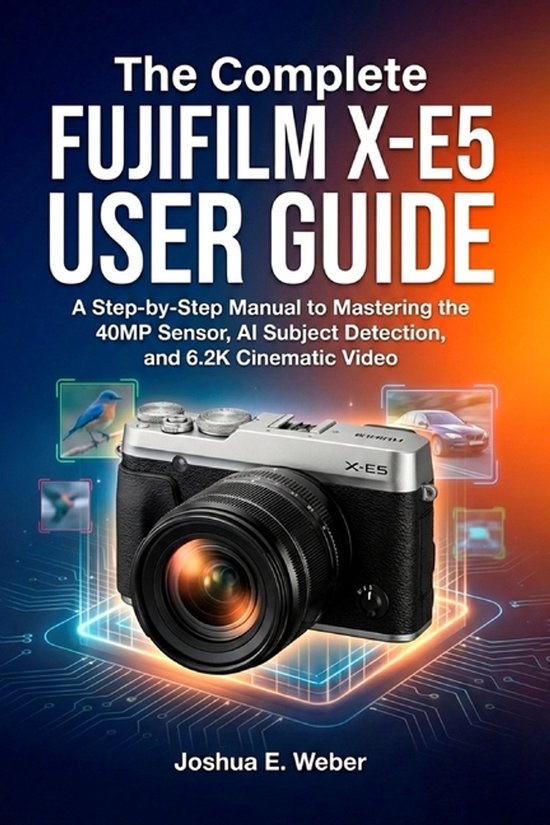 The Complete FUJIFILM X-E5 USER GUIDE - cover