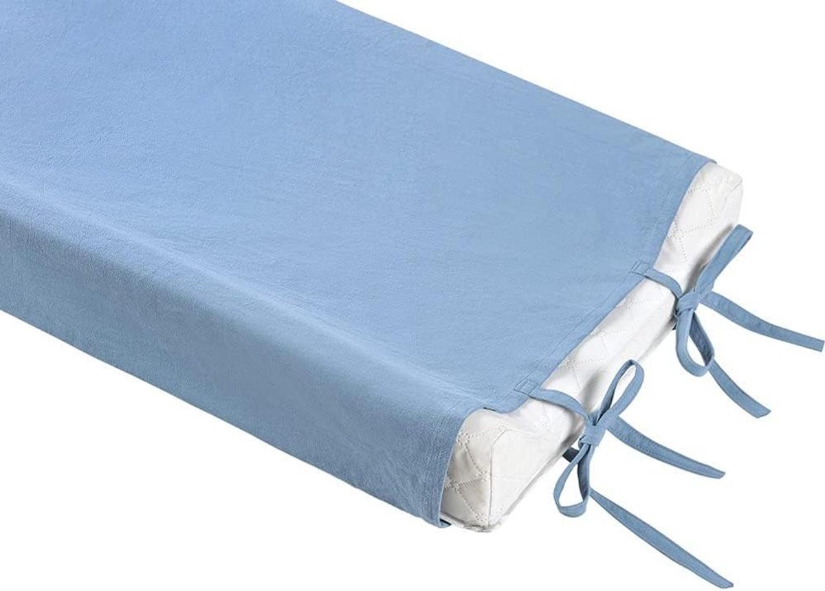 Allecto - Zacht Luierkussen - Aankleedmat - Blauw - Pasgeborenen - Aankleedtafelblad - Geschikt voor Baby's