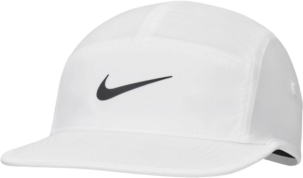 Nike fly dri-fit unstructured swoosh pet in de kleur . Wit