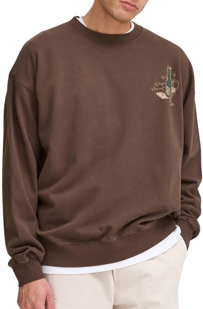 Solid Rami Sweater Heren - Maat XXL