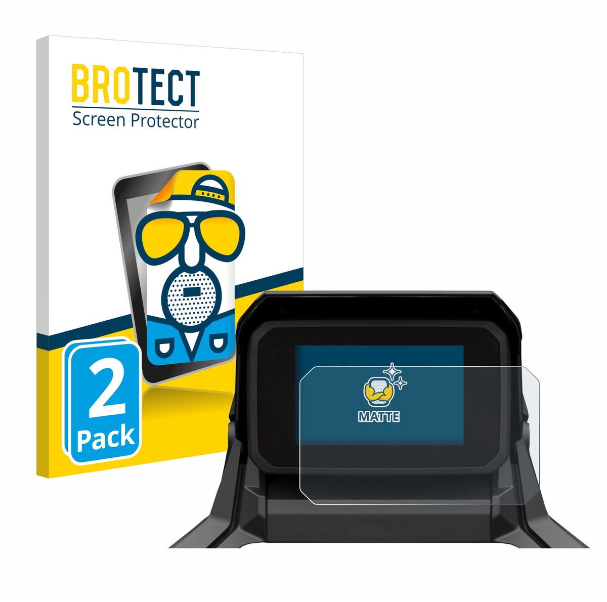 BROTECT - Screenprotector voor Honda X-ADV 750 RH10 2025 - Folie Beschermfolie matte 2 Stuks