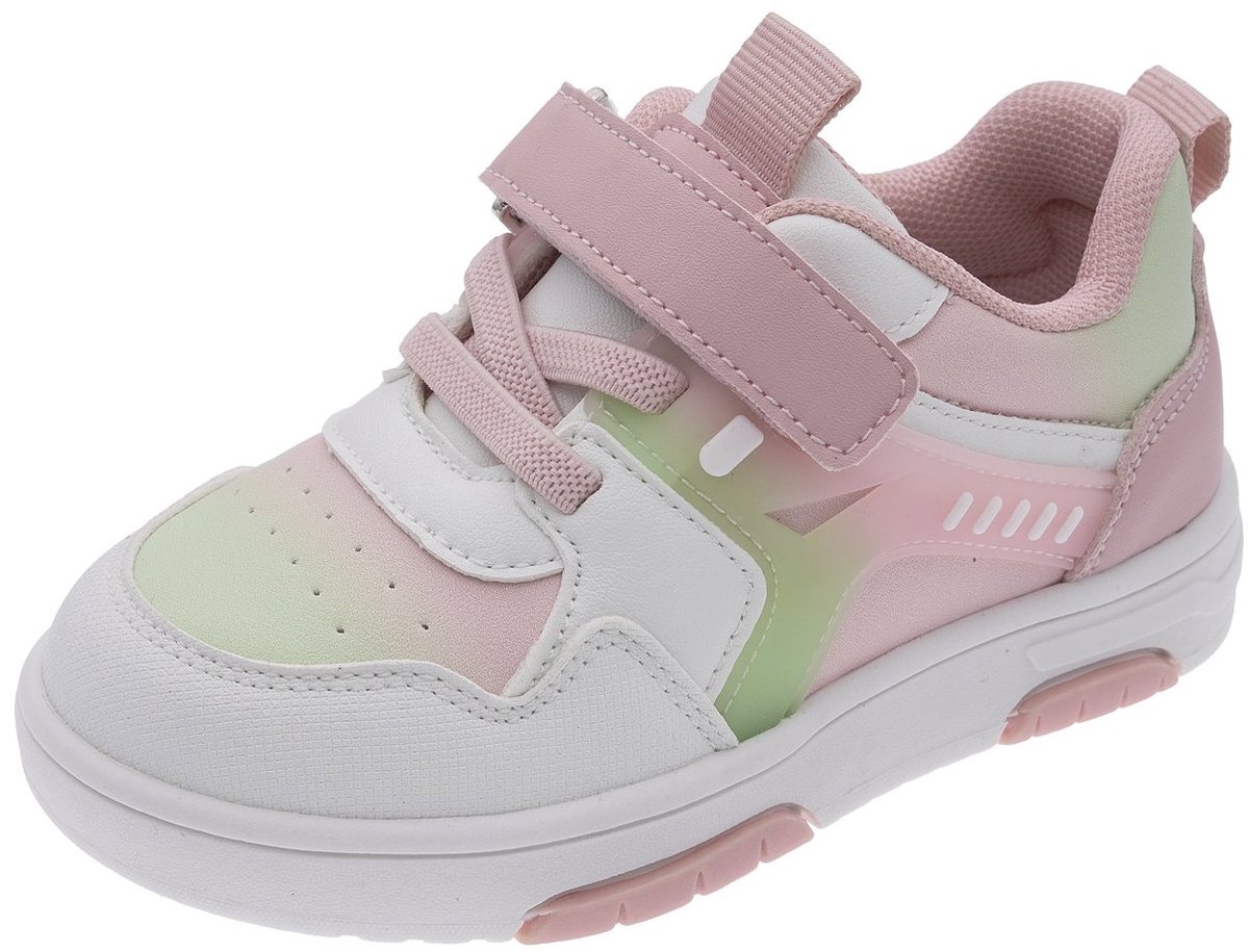 Chicco - Baby Meisje - Sneakers met elastische veters en klittenband - Maat 32