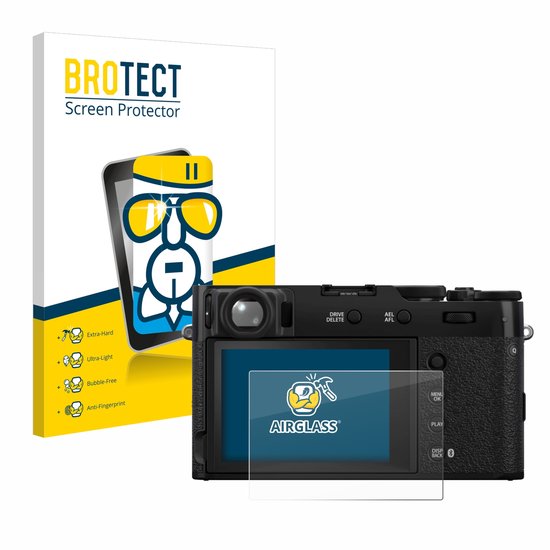 BROTECT - Protecteur d'écran pour Fujifilm X100VI - Film de protection Verre de protection transparent