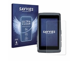 Savvies - Screenprotector voor Sigma ROX 12.1 EVO - Folie Beschermfolie transparant 6 Stuks