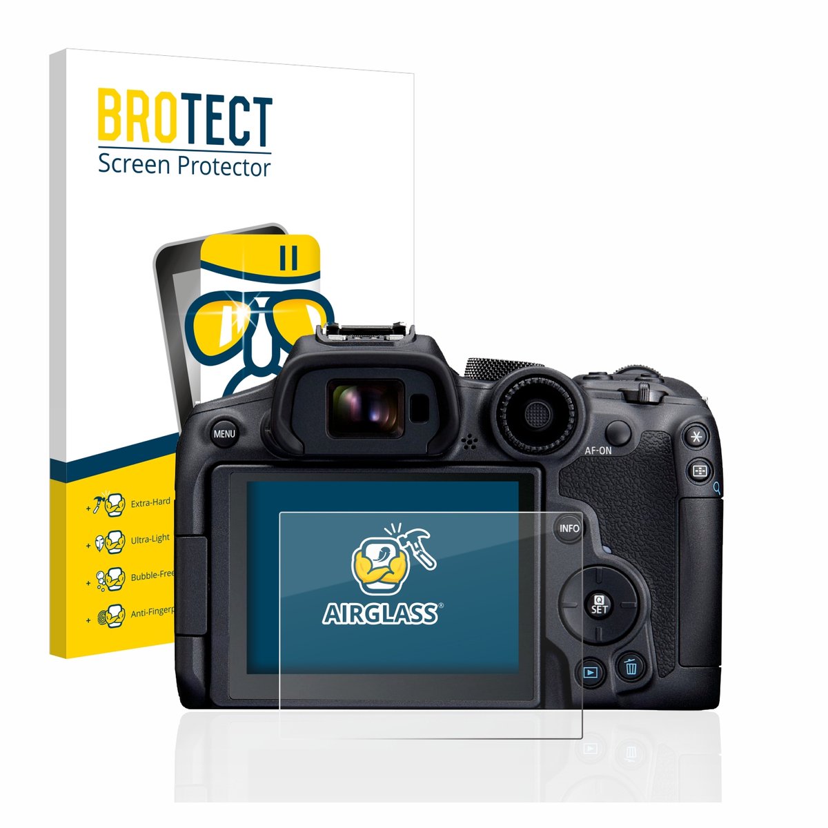 Screenprotector voor Canon EOS R7 Beschermglas transparant