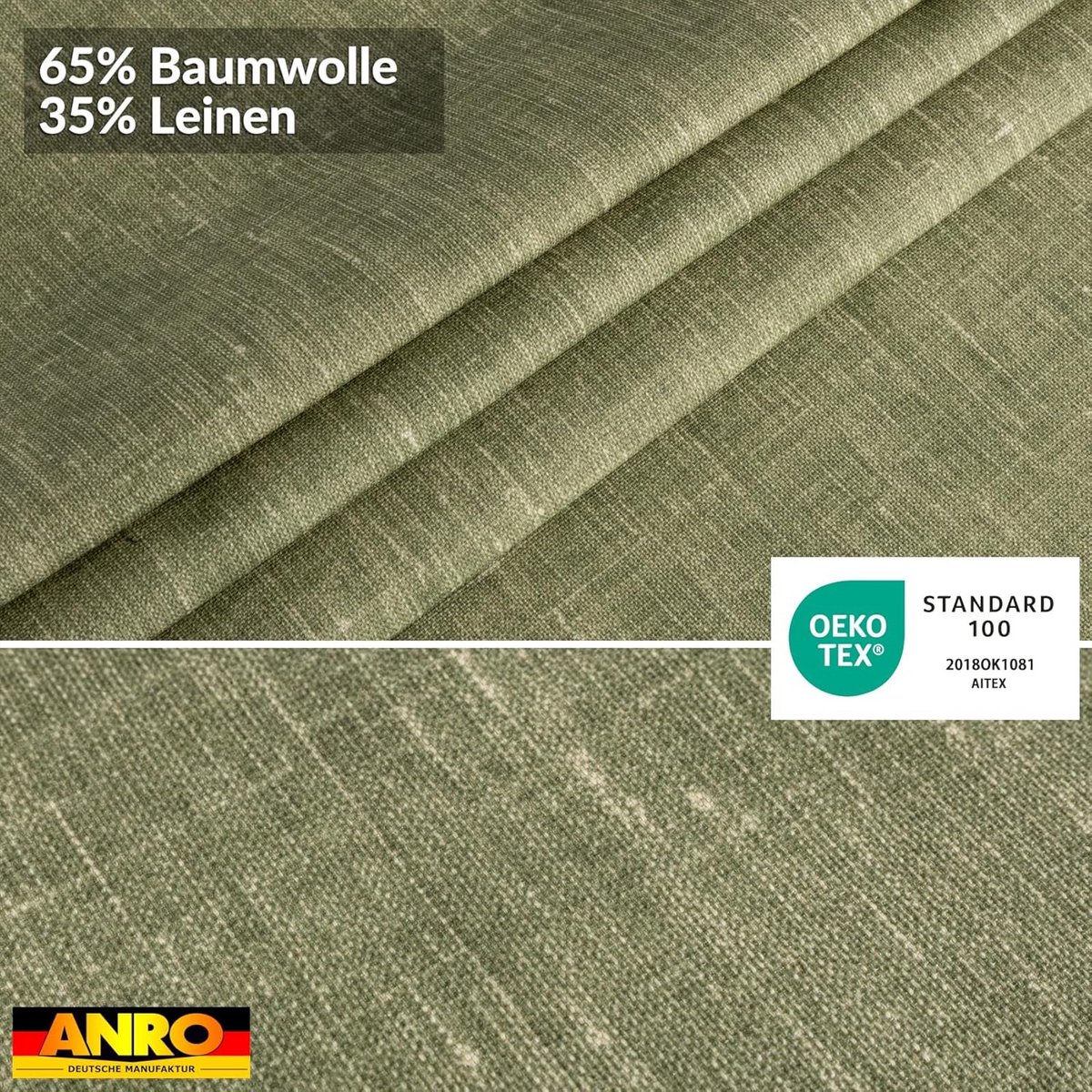 Waterdicht en Afwasbaar Tafelkleed Ovale Vorm met Linnenlook en Vlekbescherming
