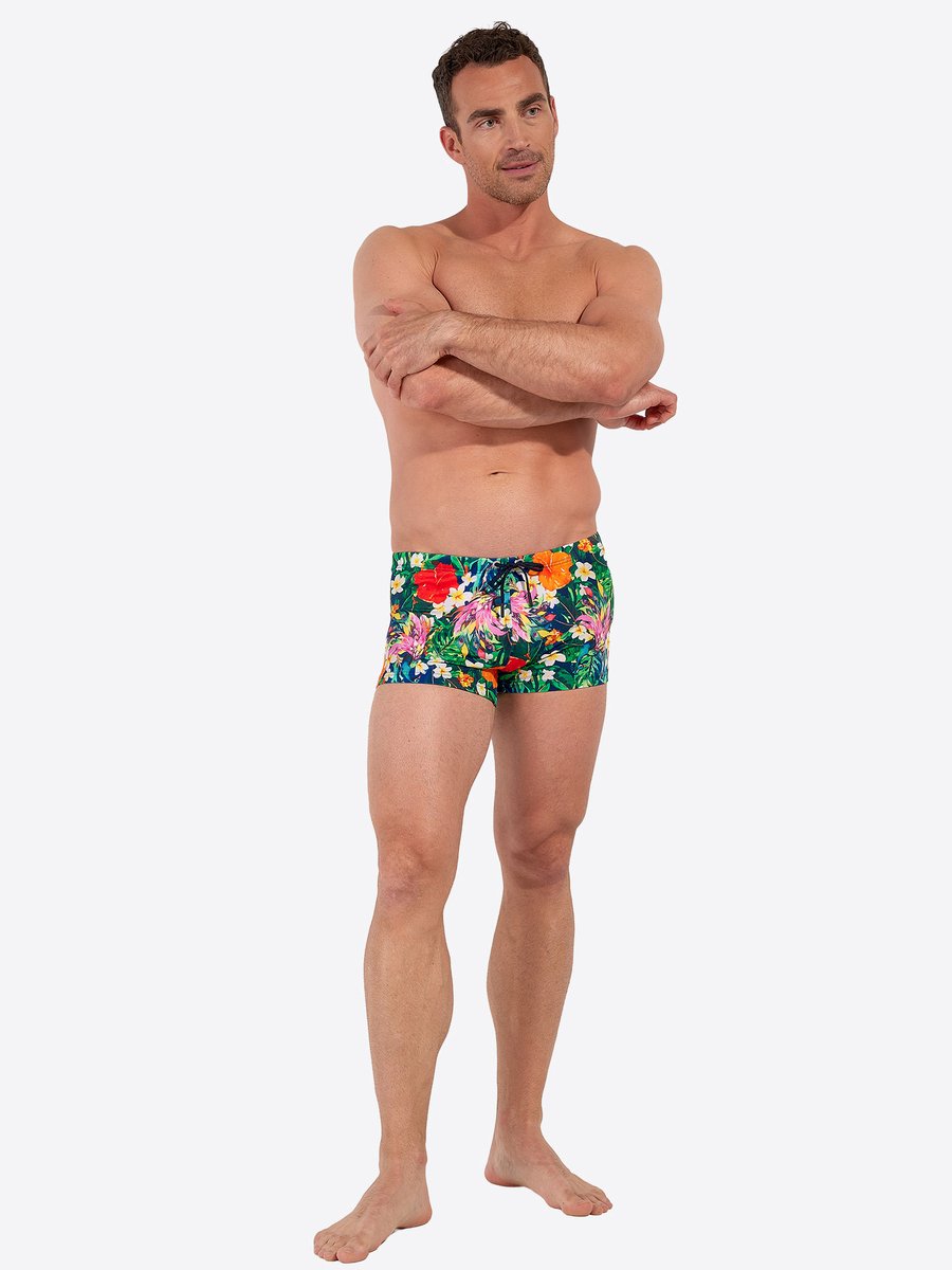 HOM Badeshorts Swim Shorts Peacock