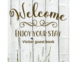 Gastenlogboek voor Vakantiewoningen en Verblijven: Gastenboek voor Airbnb, Hotels en B&B