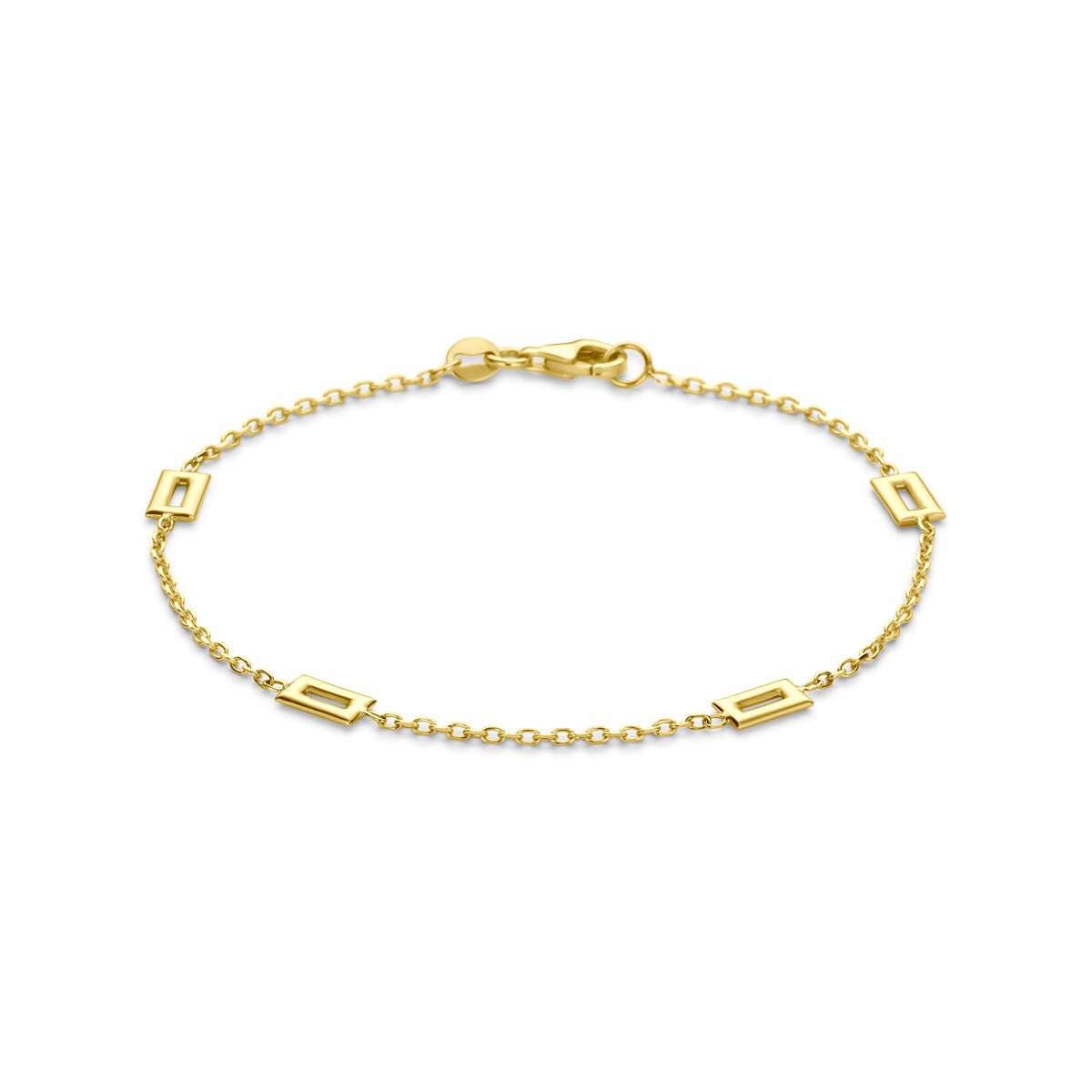 14K geelgouden armband 19 cm - 4034471