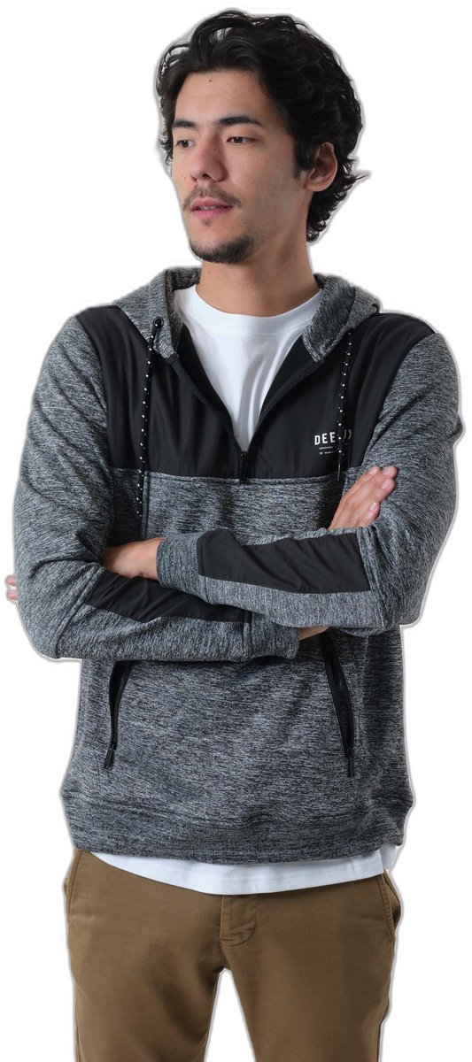 Hooded sweatshirt Deeluxe Have Grijs