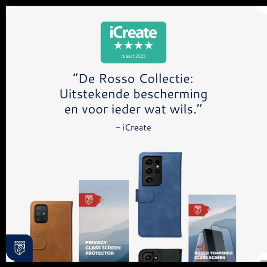 De Rosso Collectie: Uitstekende bescherming en voor ieder wat wils.