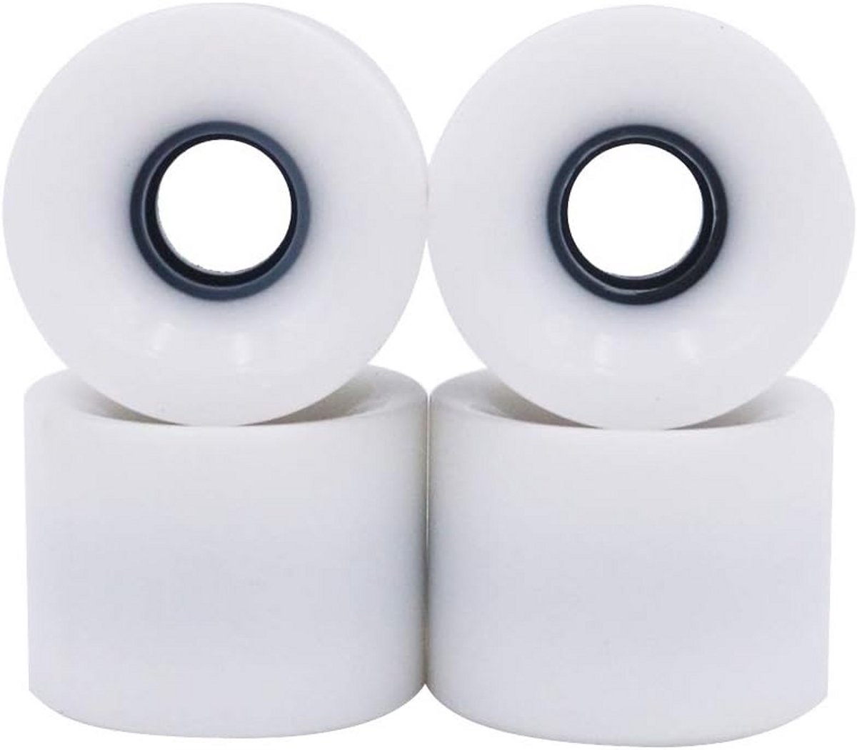 Longboard Wielen Set Cruiser Pennyboard Wielen Vervangende Wielen 78A Hardheid PU 60x45mm