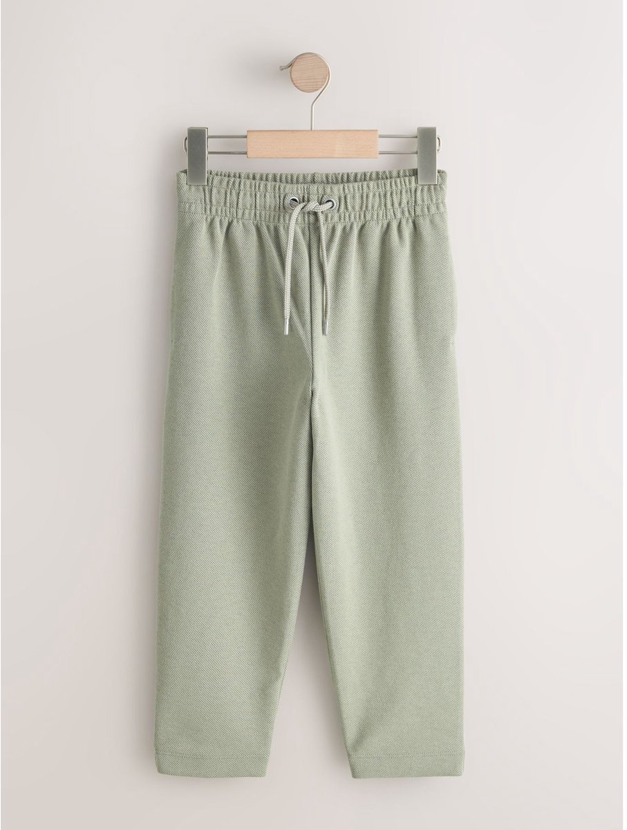 Next - Jongens - Nette joggingbroek met textuur - Groen
