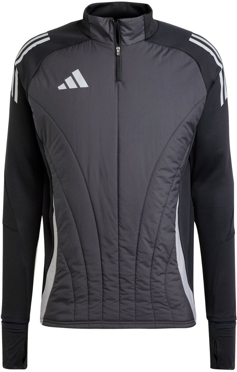 adidas Tiro 24 Competition Winterized Sporttrui Heren Grijs-Zwart - Maat L