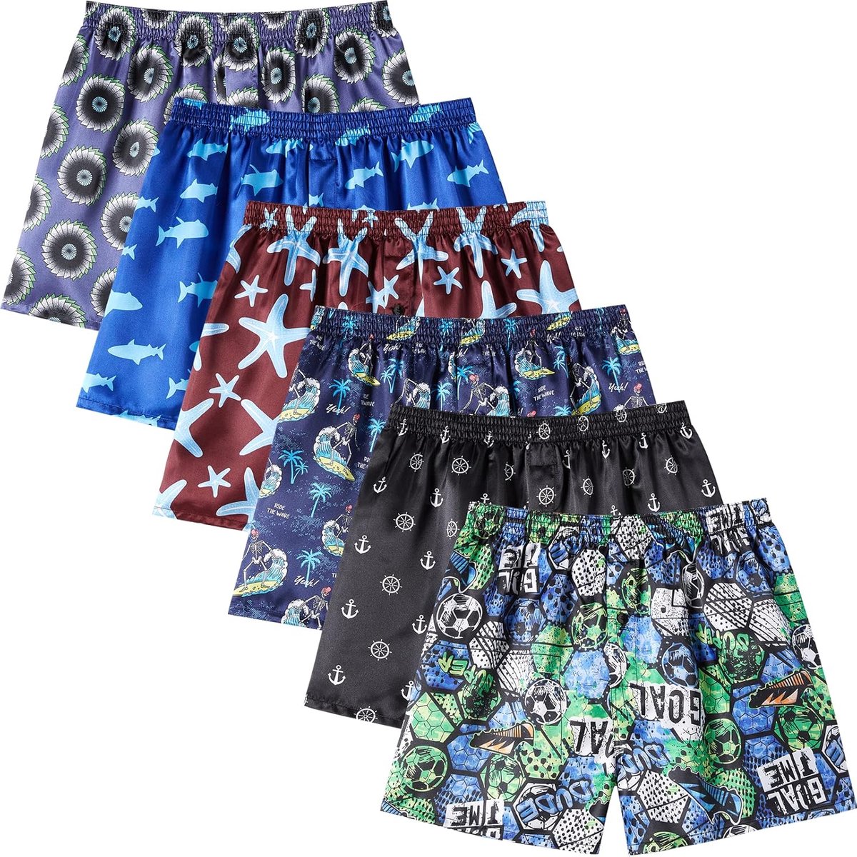 Luxe Satijnen Boxershorts voor Heren | Zacht Slaapondergoed met Elastische Tailleband