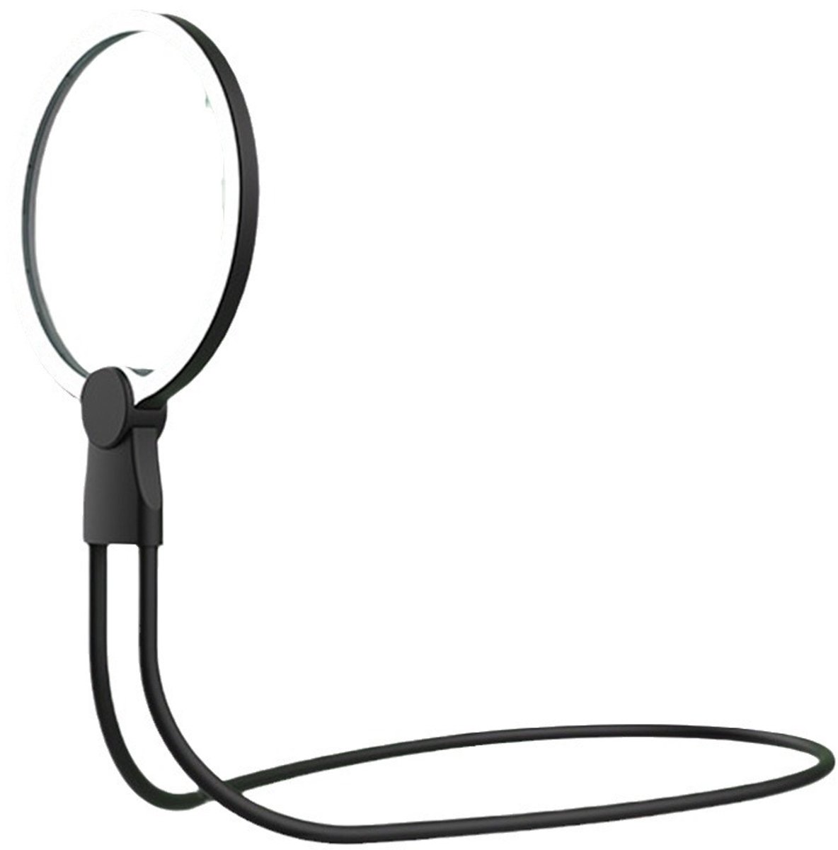 Deze 3x nekvergrootglas heeft een ingebouwd lampje en is uitgerust met 24 ultraheldere LED's. Het is een handsfree vergrootglas, ideaal voor senioren om boeken te lezen en te naaien.