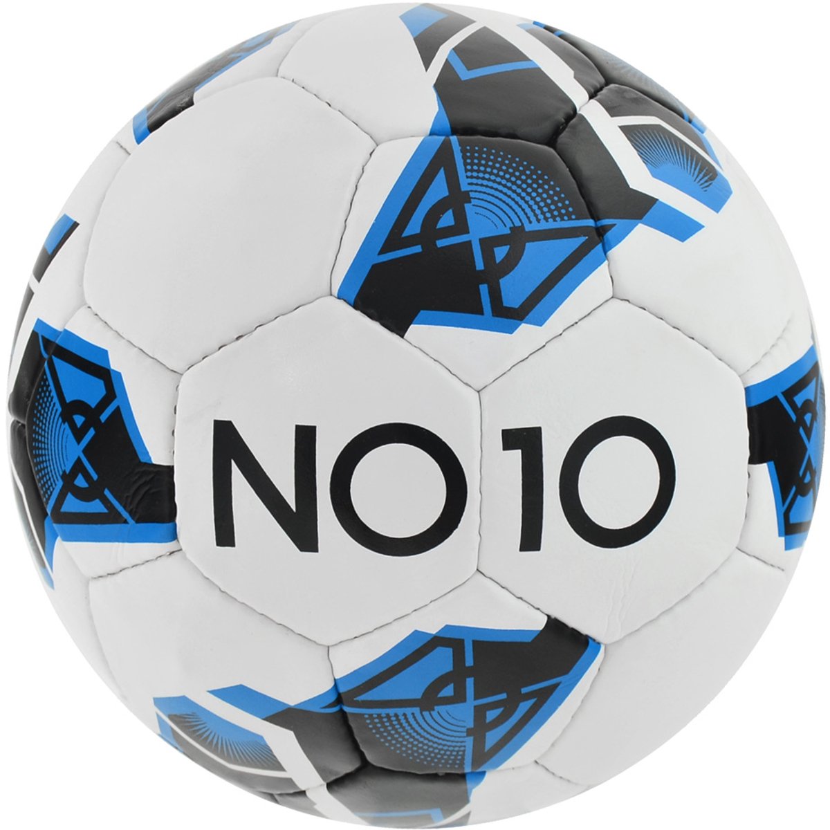 NO10 Master Voetbal wit-blauw - Maat 5