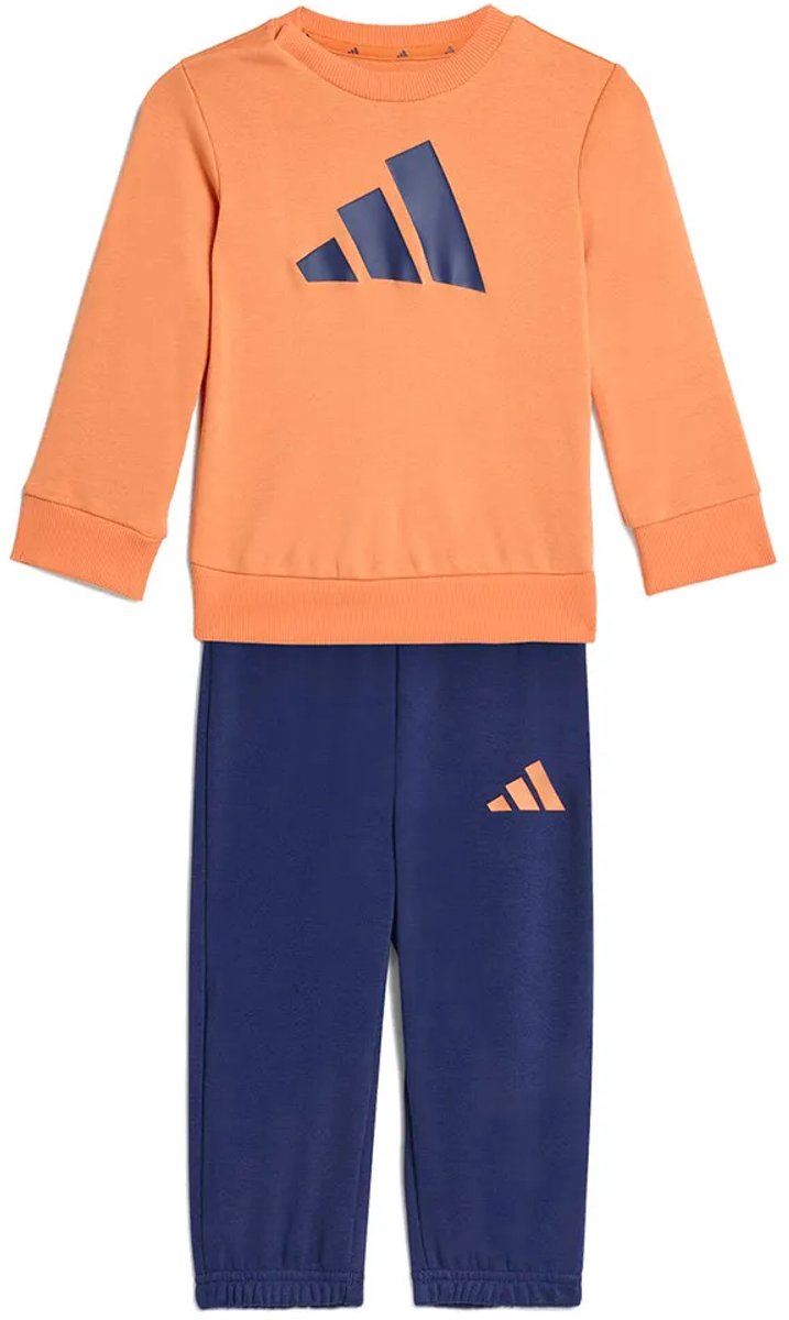 Adidas Essentials Joggers French Terry Set 12-24 Months Kinderen Oranje